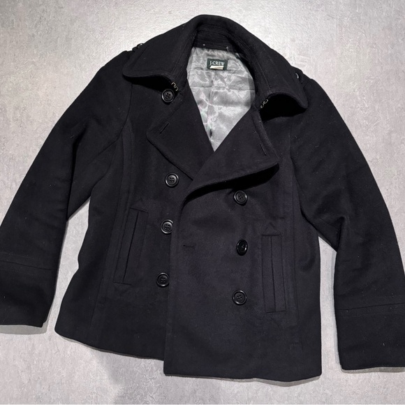 Vintage(ish) 2008 J Crew Women’s Wool Pea Coat - Picture 2 of 3
